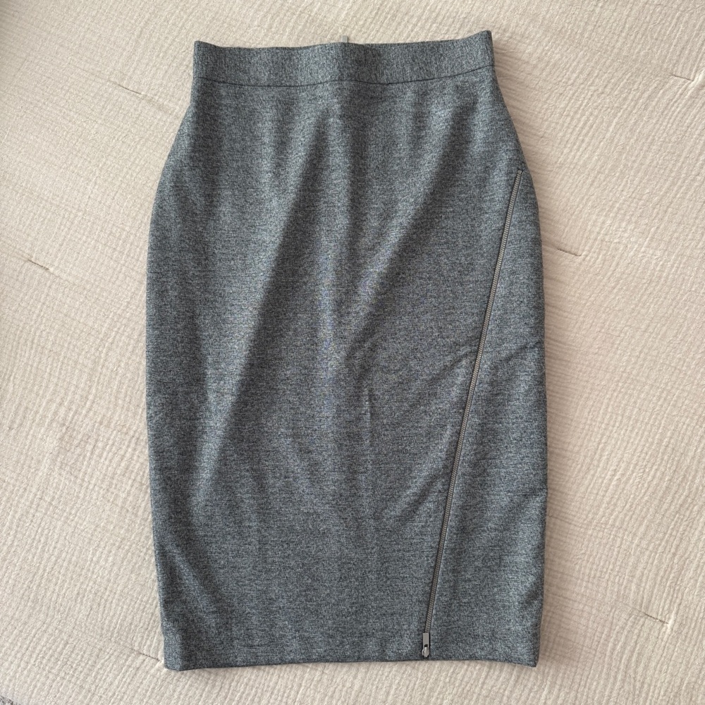 Banana Republic Heather Grey Pencil Skirt